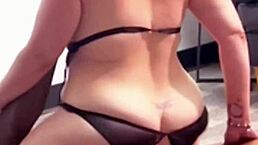 Will Mystic's Redhead Ass Ride Black Cock at Work?