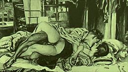 vintage erotic drawings showcase retro cartoon passion in detailed hentai style