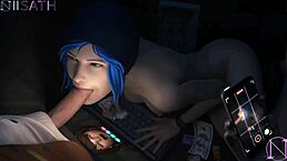 classy milf gets covered in cum after doggystyle fucking