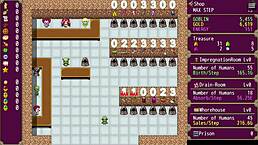 Goblins bang heroines in fantasy hentai game