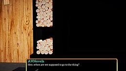 In this cartoon family, the brunette with big tits explores erotic adventures.