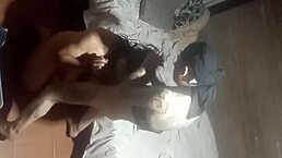 in the neighborhood, i pound the gay prostitute hard on the couch