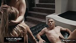 I Watch Lena Push My Husband to Screw Mistress Before Me. It's Wild on Vixenplus!