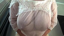 Don't you love my big natural saggy milf boobs?