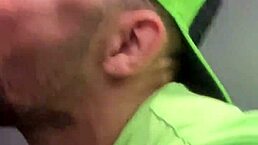 Ever Seen a Hung Stud Caught in Bathroom Action?