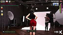 Fashionbusiness showcases first-time pole dancing in stunning 3D anime episode