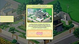 Yo, Summer Clover harem game ep 6 has big blonde stepsister riding hard!