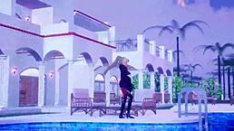 Konosuba hentai with steamy bikini sex