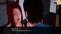 What's up with my new family in this 3d cartoon?