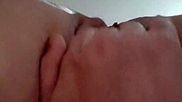 Mature woman explores her body in intimate homemade setting