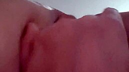 Mature woman explores her body in intimate homemade setting