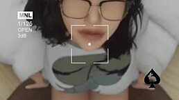 blacked pmv with big black cock in wild 3d hentai interracial action