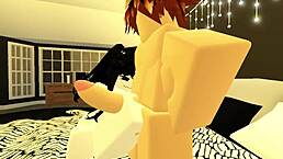 这贱货吸屌停不下来！