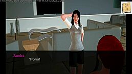 hey, wanna see my new family 39 with big tits and redhead cartoon action? what's your fave scene in this homemade anime game?