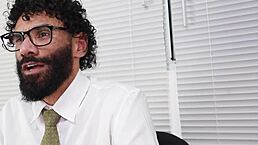 comi o cara que me entrevistou com pauz�o