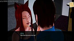 What's up with my new family in this 3d cartoon?