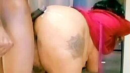 Step mom seduces step son in hot homemade clip