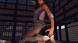 Femdom Face Sitting Dominates Yoga Class Session