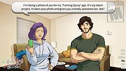 Flirting hard with my teacher, topping Alex's route this time!