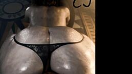 Alcina Dimitrescu from Resident Evil Banged by Black Stud