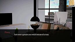 My new family gets wild in 3D cartoon action scene