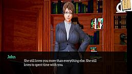 My new family gets wild in 3D cartoon action scene