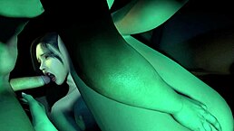 3D هنتاي故事：亚洲人妻禁忌外遇偷情