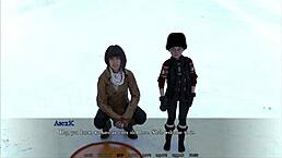 whoa, epic threesome with hot babes in bare witness 14! 🔥💥