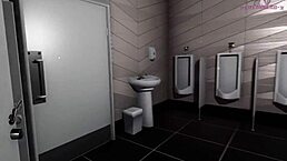 X Roulette 1 Features Curvy Hentai Star In Wild Back Position Bukkake Scene