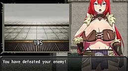 Will Rebecca's big tits defeat the sword of nasty curses in part 5?