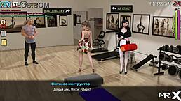 Fashionbusiness showcases first-time pole dancing in stunning 3D anime episode