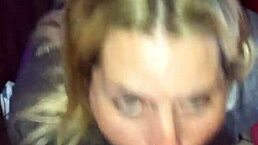 she sucks my cock sloppy until i explode in her pretty face