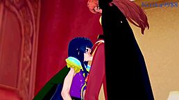 sylphiel, lina inverse in wild futanari sex! slayers hentai rocks!