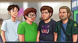 summertime saga episode 155 unfolds in the anime world