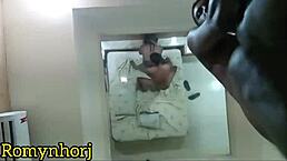 did the endowed carioca cum inside the married woman at the hotel?