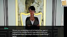 my new family 34 with big tits and ass in this hentai game