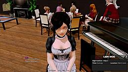 Exciting adventures in Harem Hotel 295 with thrilling game challenges and hotel fun