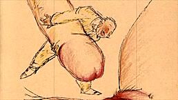 What Are These Vintage Erotic Drawings?