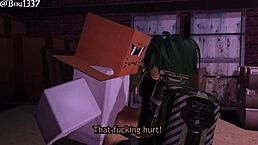 看这个伪娘被绑起来狠狠支配！