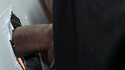 Glory Hole BJ and SEX with Intense Action