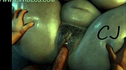 Alcina Dimitrescu from Resident Evil Banged by Black Stud