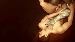 Resident Evil gay sex gets wild with monster cock pounding tight ass. It’s pure cartoon chaos!