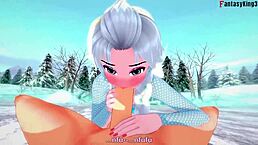 Elsa getting banged night before Xmas, full POV fantasy, oops sory!