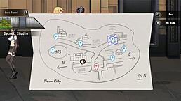 可爱妹子在Dcity幻想色情Hentai游戏里猛干