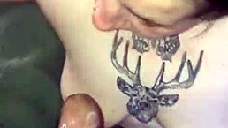 Watch This Amazing Deepthroat Blowjob With Natural Tits And Sloppy Handjob