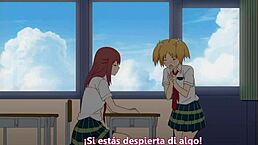 What’s Sakura up to in this tricky hentai scene?