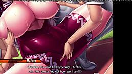 Kangoku Academia Game Unfolds Wild Hentai Scenes at the Stadium in Thai Translation