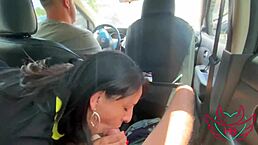 Casada, suck me while hubby drives?