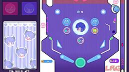 elf girl pinball action in part 1, so wild! 🎮