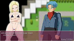Dragon Ballz sex scenes in Android Quest gameplay! 🔥